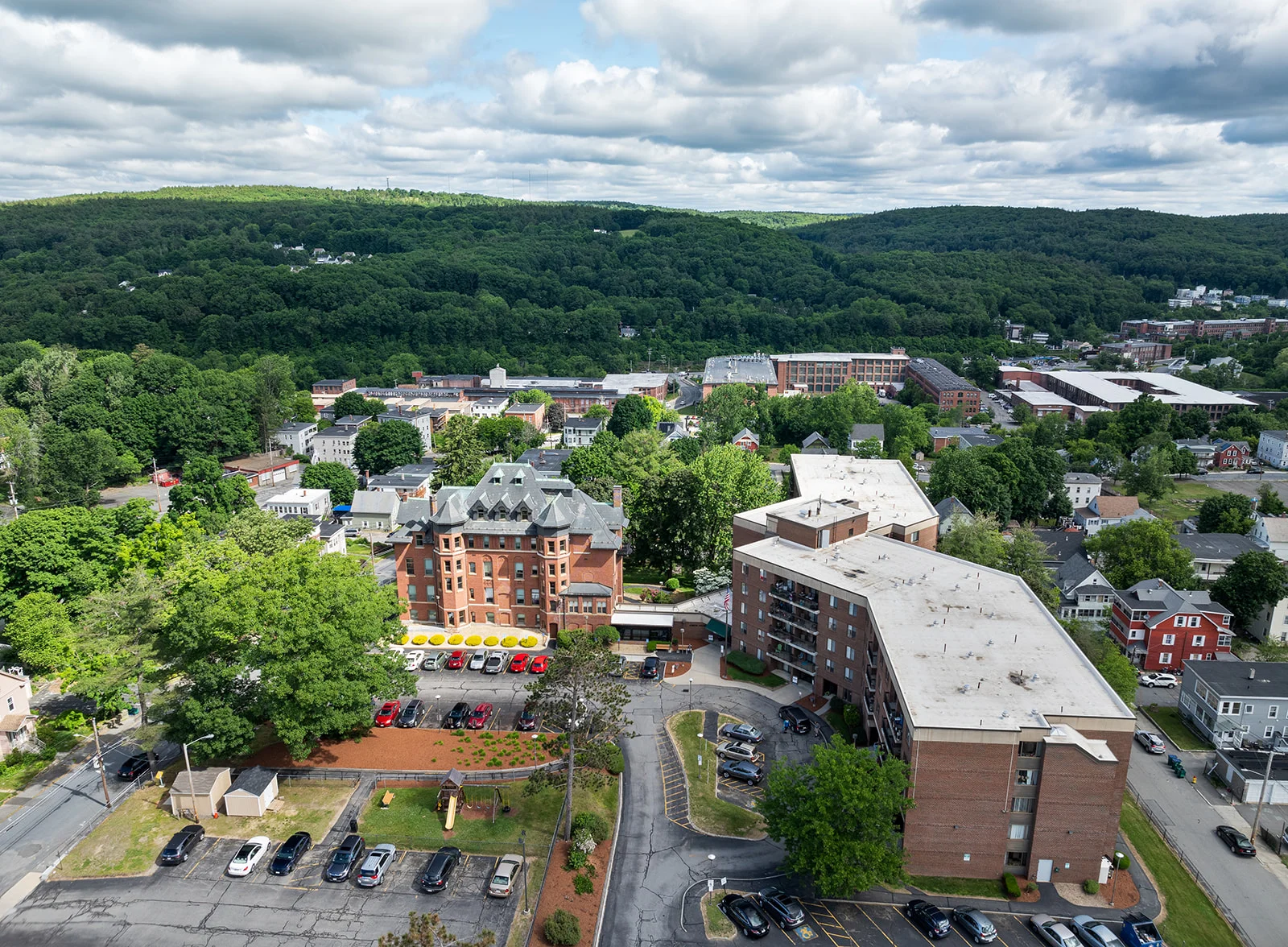 Joseph's House exterior aerial view